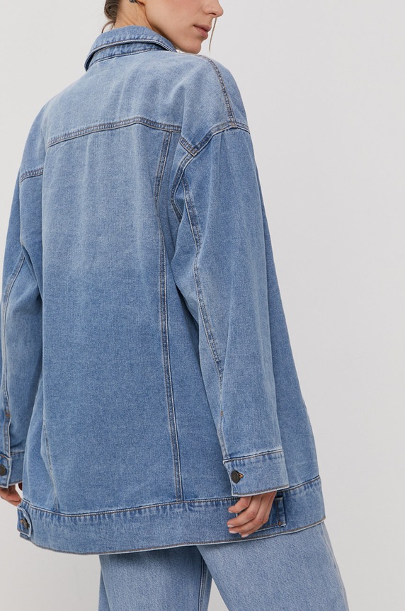 Odzież Noisy May Kurtka jeansowa 27016072 niebieski