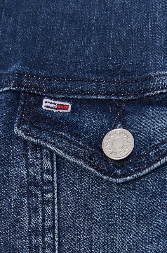 Rifľová bunda Tommy Jeans DW0DW09219.NOS