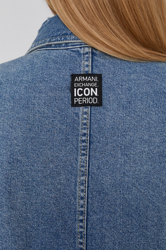 Armani Exchange Kurtka jeansowa 8NYB30.Y2AAZ.NOS 8NYB30.Y2AAZ.NOS niebieski