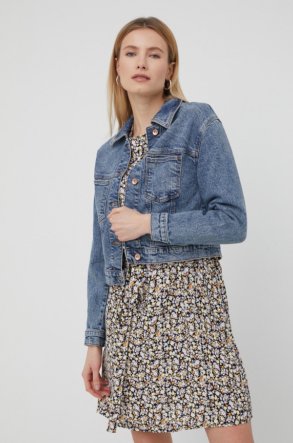 Vero Moda jeans jakna Drugo modra 10258263.MediumBlue