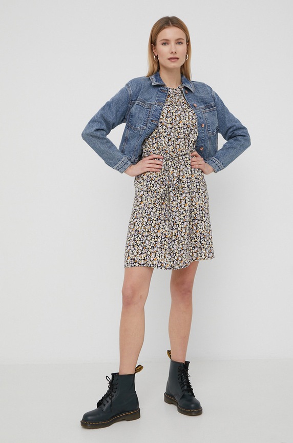 Vero Moda jeans jakna 10258263.MediumBlue modra AA00