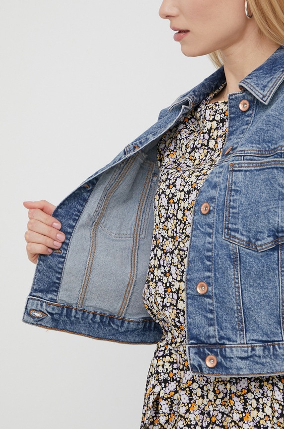 Vero Moda jeans jakna 10258263.MediumBlue