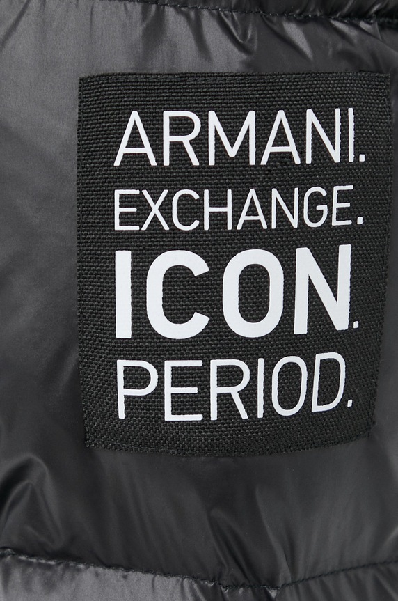 Armani Exchange kurtka puchowa 8NYK50.YNYNZ.NOS czarny
