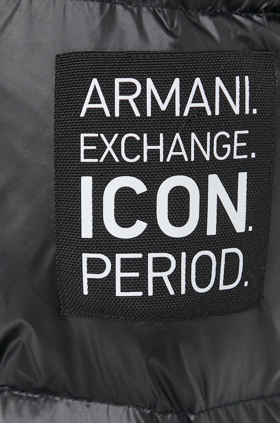 Armani Exchange kurtka puchowa 8NYK50.YNYNZ.NOS czarny