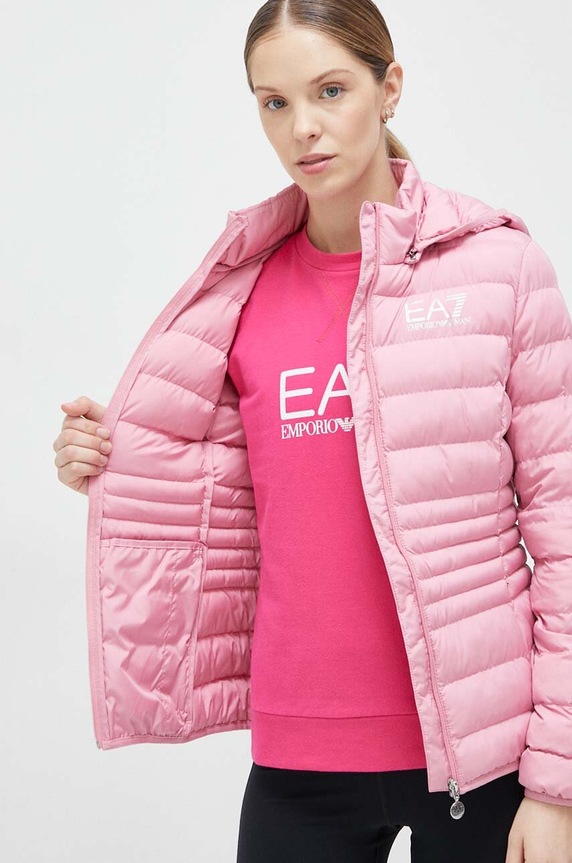 EA7 Emporio Armani kurtka 8NTB23.TNF8Z.NOS różowy