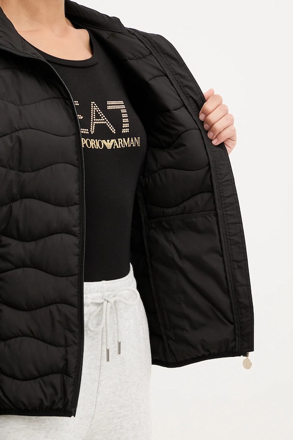 EA7 Emporio Armani rövid kabát 8NTB21.TNF8Z.NOS fekete