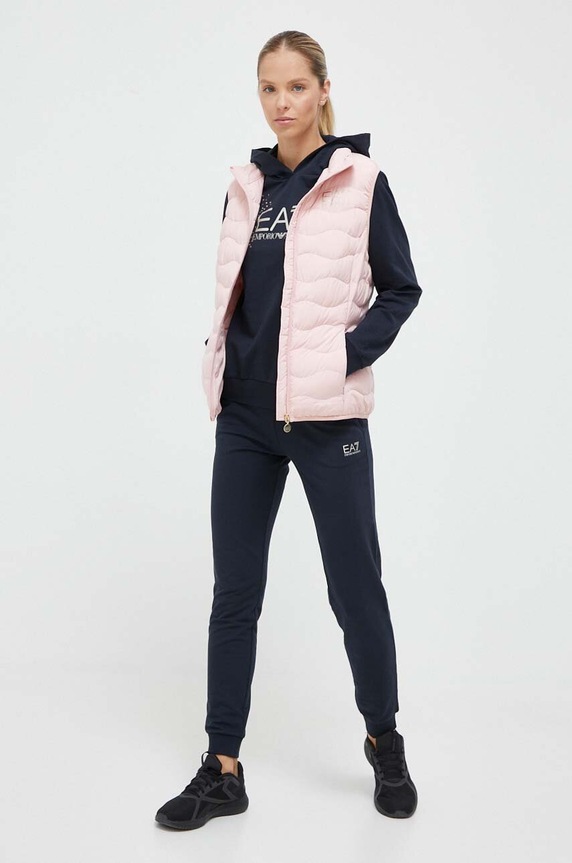 EA7 Emporio Armani bezrękawnik 8NTQ08.TNF8Z.NOS różowy AA00
