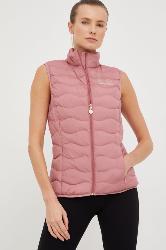 Безрукавка EA7 Emporio Armani з підкладкою рожевий 8NTQ08.TNF8Z.NOS