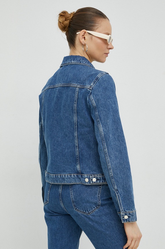 Ruházat Marc O'Polo farmerdzseki DENIM M41923225025 kék