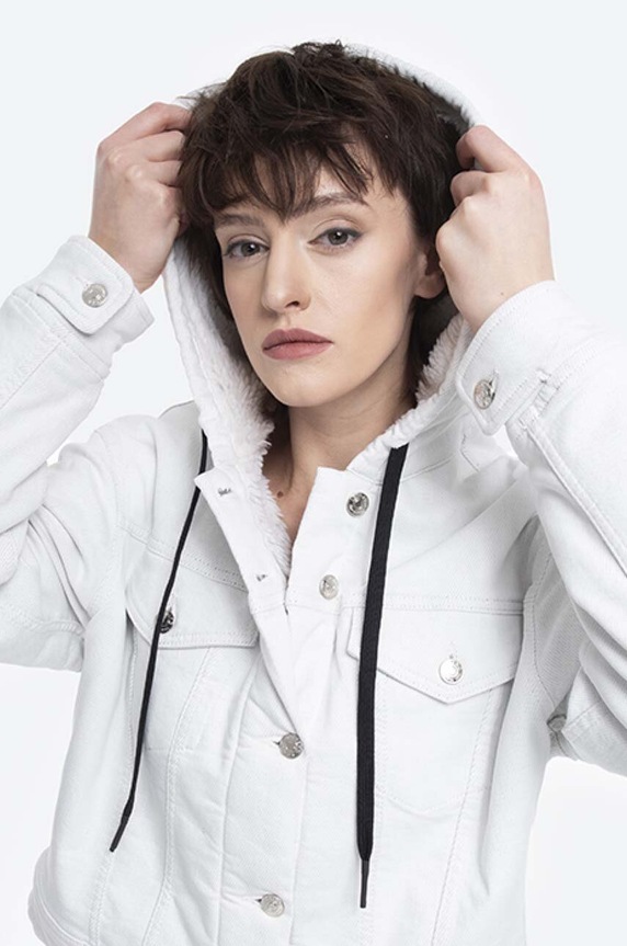 Iceberg geacă din denim 20II2PO0316200.1101