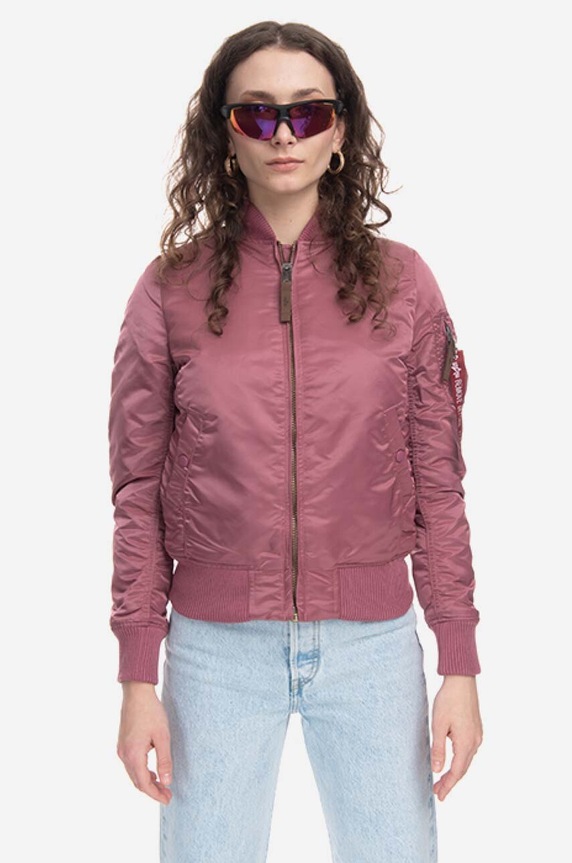 Alpha Industries kurtka bomber MA-1 VF 59 bez kaptura różowy 133009.60