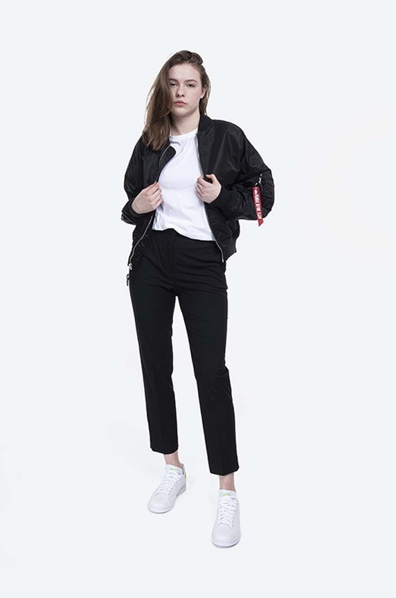 Alpha Industries bomber jacket Alpha Industries MA-1 OS LW Wmn 116001 03 116001.03 black AA00