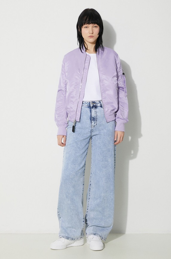 Alpha Industries bomber jacket MA-1 VF LW other violet 156001