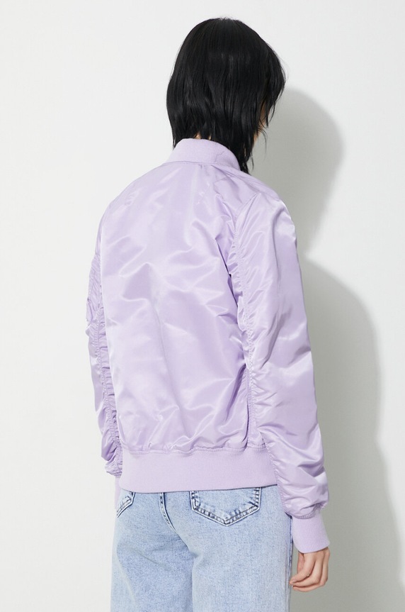Alpha Industries bomber jacket MA-1 VF LW 156001 violet SS26