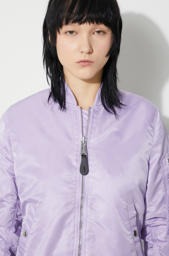 Alpha Industries bomber jacket MA-1 VF LW 156001 violet
