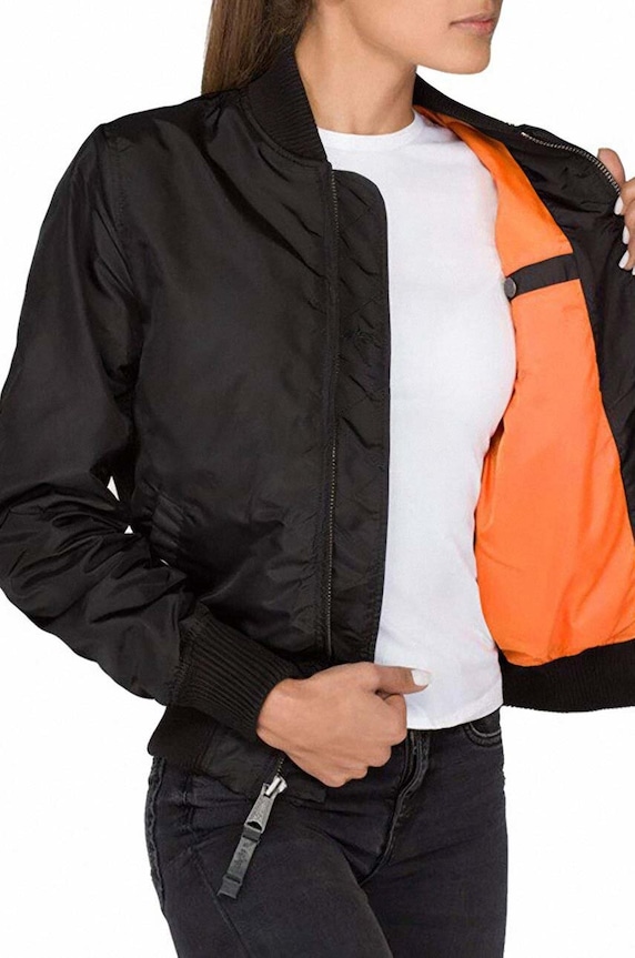 Μπουφάν bomber Alpha Industries Kurtka Alpha Industries MA-1 TT 141041 03 μαύρο 141041.03