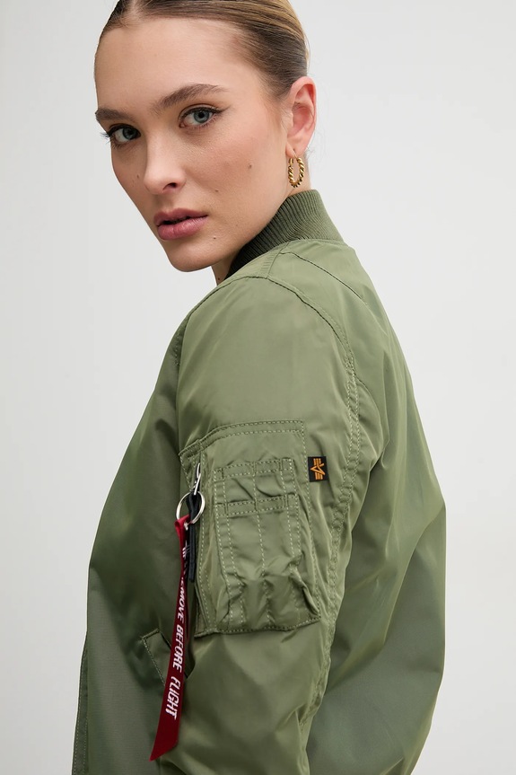 Alpha Industries giacca bomber MA-1 TT 141041 01 verde 141041.01