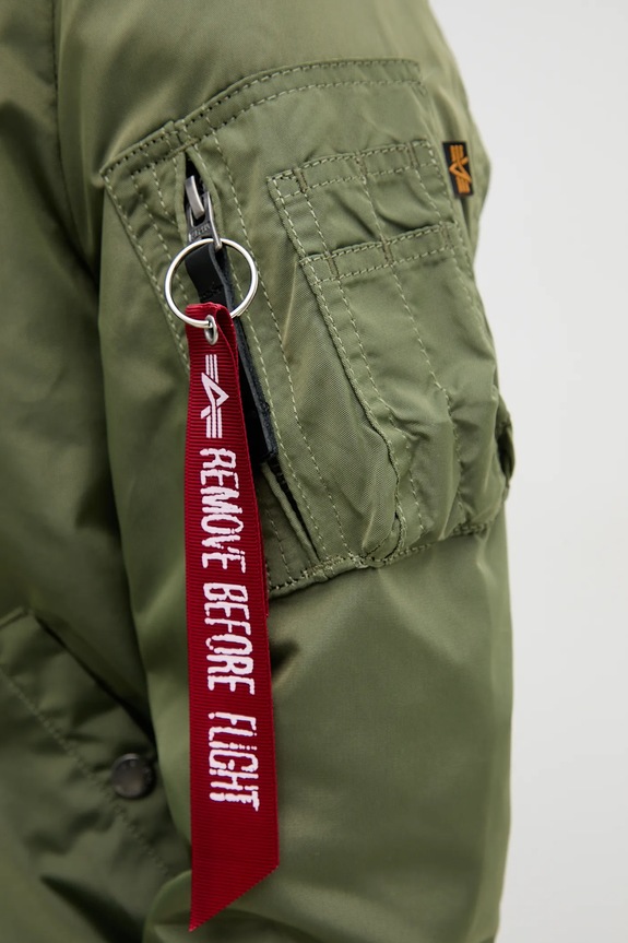 Μπουφάν bomber Alpha Industries MA-1 TT 141041 01 141041.01 πράσινο