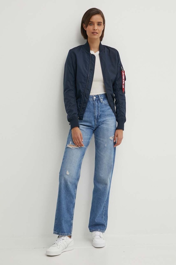 Μπουφάν bomber Alpha Industries MA-1 TT Wmn 141041.07 σκούρο μπλε SS24