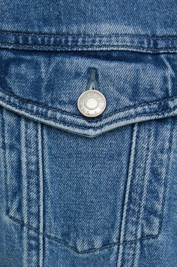 HUGO kurtka jeansowa 50488939 niebieski