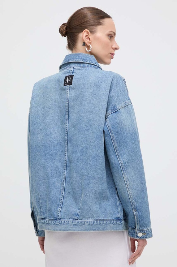 Дрехи Дънково яке Armani Exchange 8NYB34.Y4AAZ.NOS син