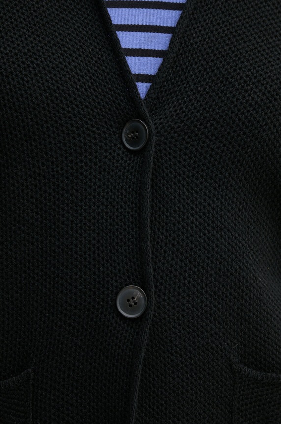United Colors of Benetton cardigan din amestec de lână 1235D6934 negru