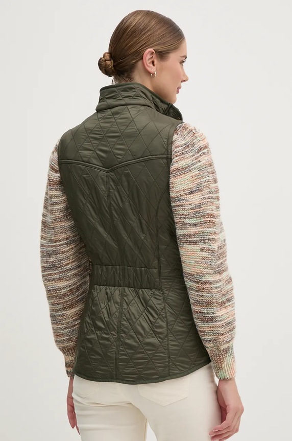 Abbigliamento Barbour smanicato Cavalry Quilted Gilet LGI0016 verde
