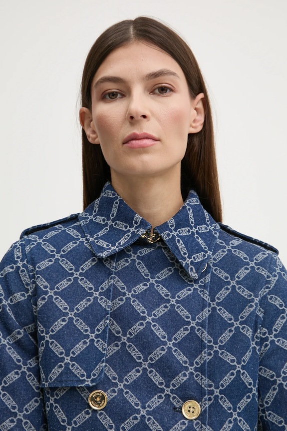 Renewed kurtka Creative Upcycling Reworked.Jacket.2 niebieski