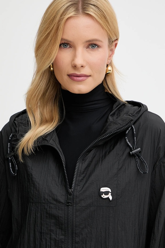 Jakna Karl Lagerfeld črna A3W15027
