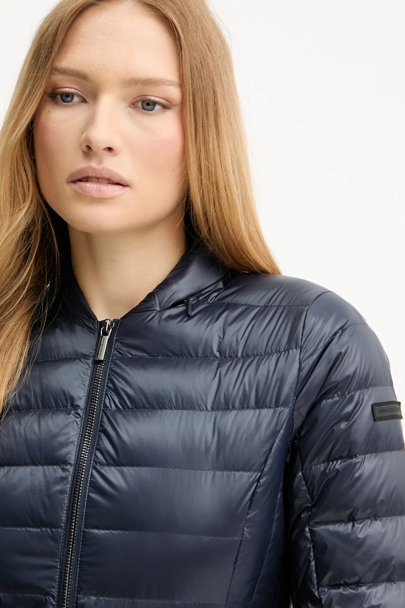 Armani Exchange kurtka puchowa niebieski XW001920.AF18757.NOS