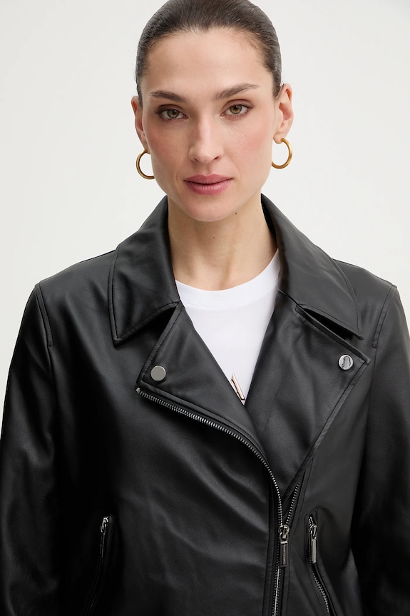 Bunda Armani Exchange čierna XW001433.AF16618.NOS