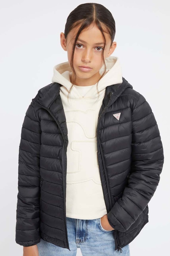 Guess Jeans - Gyerek dzseki 118-175 cm szigetelt fekete H93J00.WCAO0