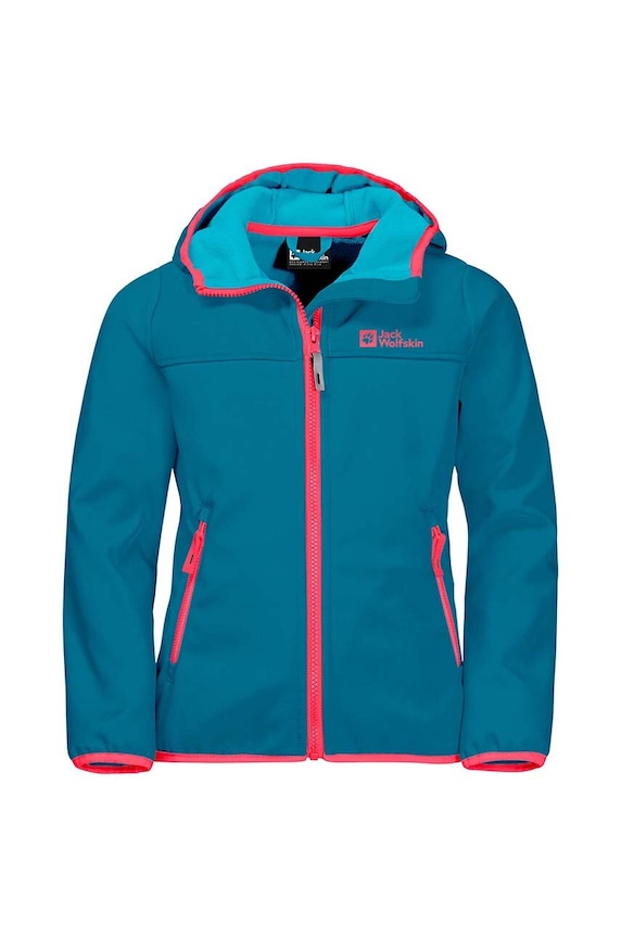Jack Wolfskin geaca copii FOURWINDS JACKET KIDS necaptusit albastru 1608011.164.176.Carr