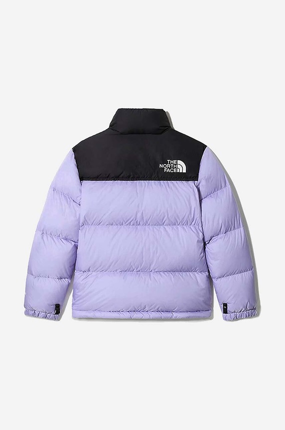 The North Face kurtka puchowa dziecięca Youth 1996 Retro Nuptse NF0A4TIM fioletowy AA00