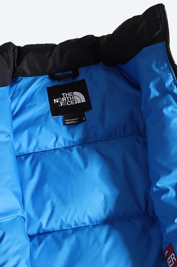 Otroška puhovka The North Face Youth 1996 Retro Nuptse modra NF0A4TIM