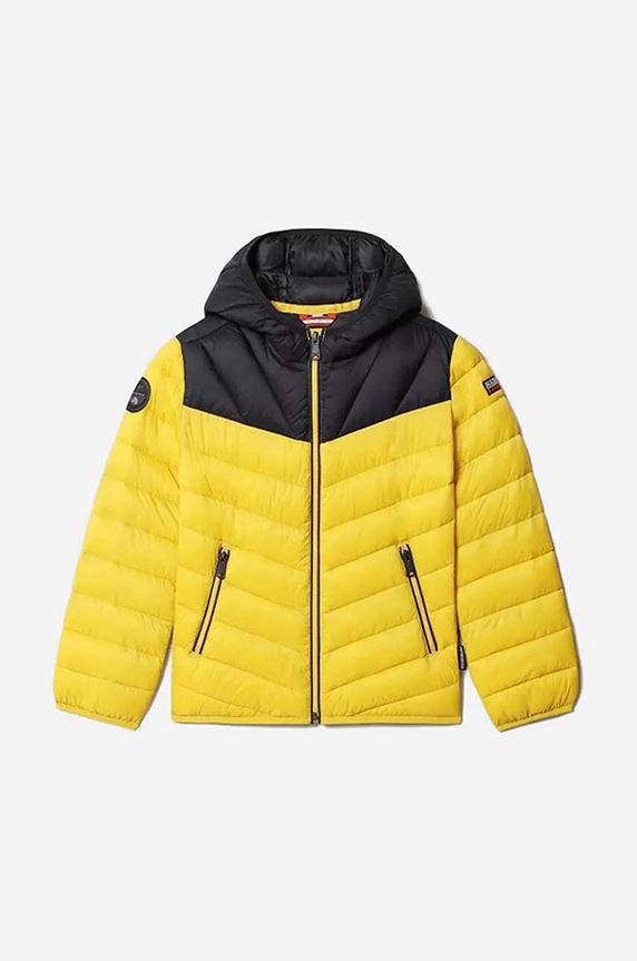 Napapijri gyerek dzseki enyhén szigetelt sárga NA4FVZ.Y8N