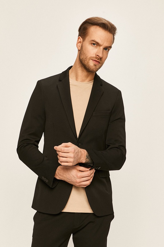 Tailored & Originals - Marynarka regular czarny 7199128.799000