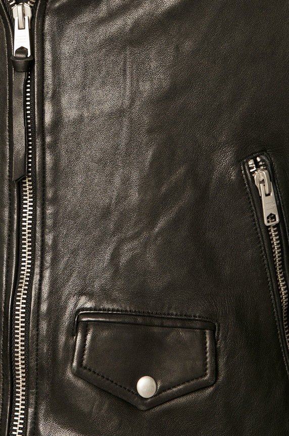 AllSaints - Kurtka skórzana MILO BIKER ML025N