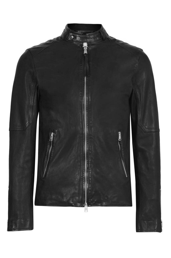 AllSaints - Bőrdzseki Cora Jacket ML014P