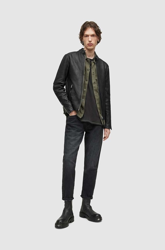 Ruházat AllSaints - Bőrdzseki Cora Jacket ML014P fekete