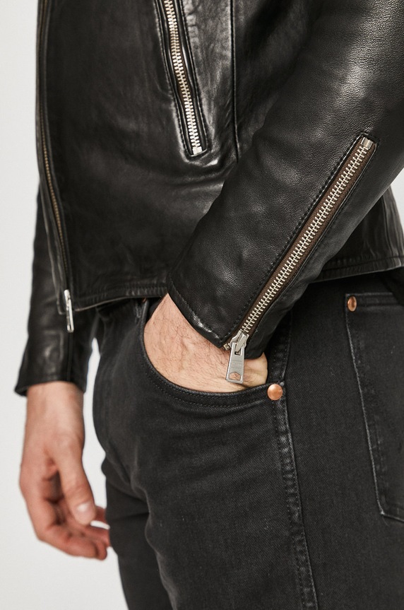 AllSaints - Bőrdzseki Cora Jacket ML014P