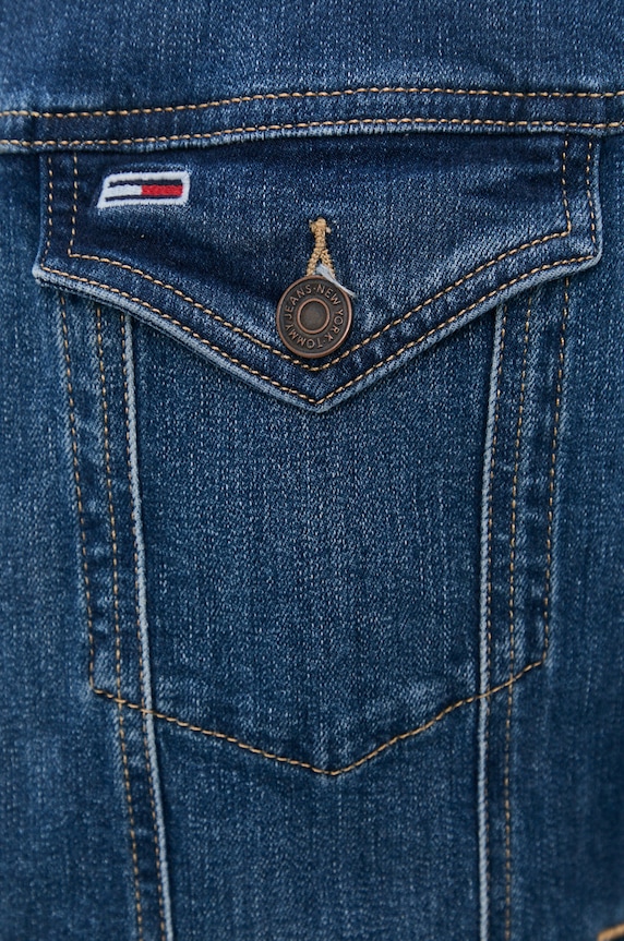 Tommy Jeans Kurtka jeansowa DM0DM10244.NOS DM0DM10244.NOS niebieski