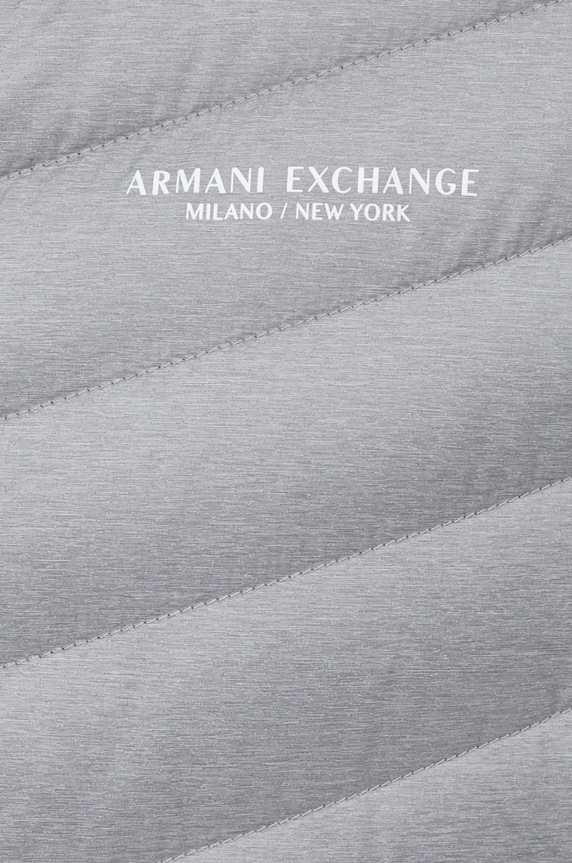 Páperová bunda Armani Exchange 8NZB52.ZNW3Z.NOS sivá