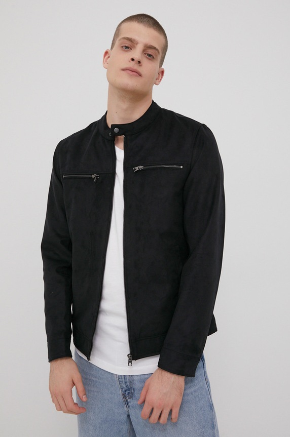 Only & Sons kurtka bez kaptura czarny 22021446.Black