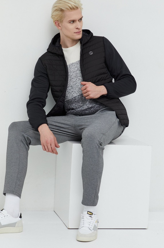 Яке Jack & Jones 12182242.Black черен AA00