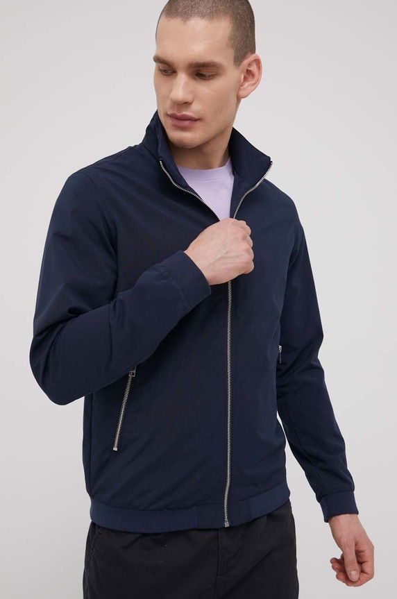 Jack & Jones kurtka bez kaptura granatowy 12204277.NavyBlazer