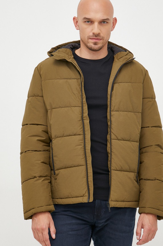 Яке Selected Homme зелен 16084886.DarkOlive
