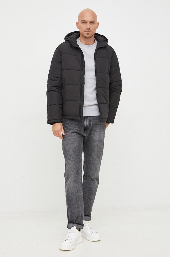 Яке Selected Homme с изолация черен 16084886.Black