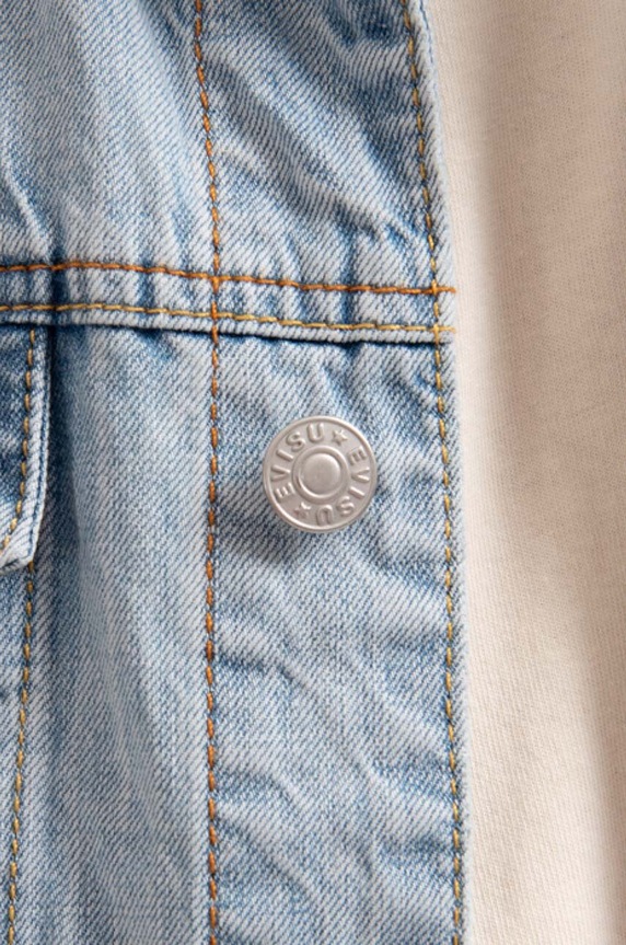 Evisu denim vest 2ESHTM2VS711XXDN blue