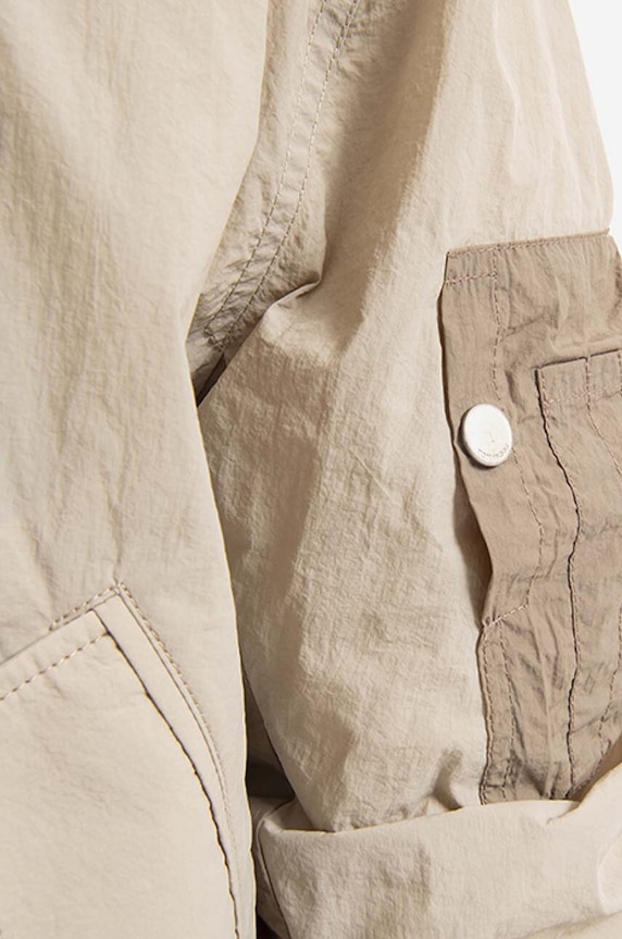 Tom Wood giacca bomber Purth Bomber Patched beige 22203.033